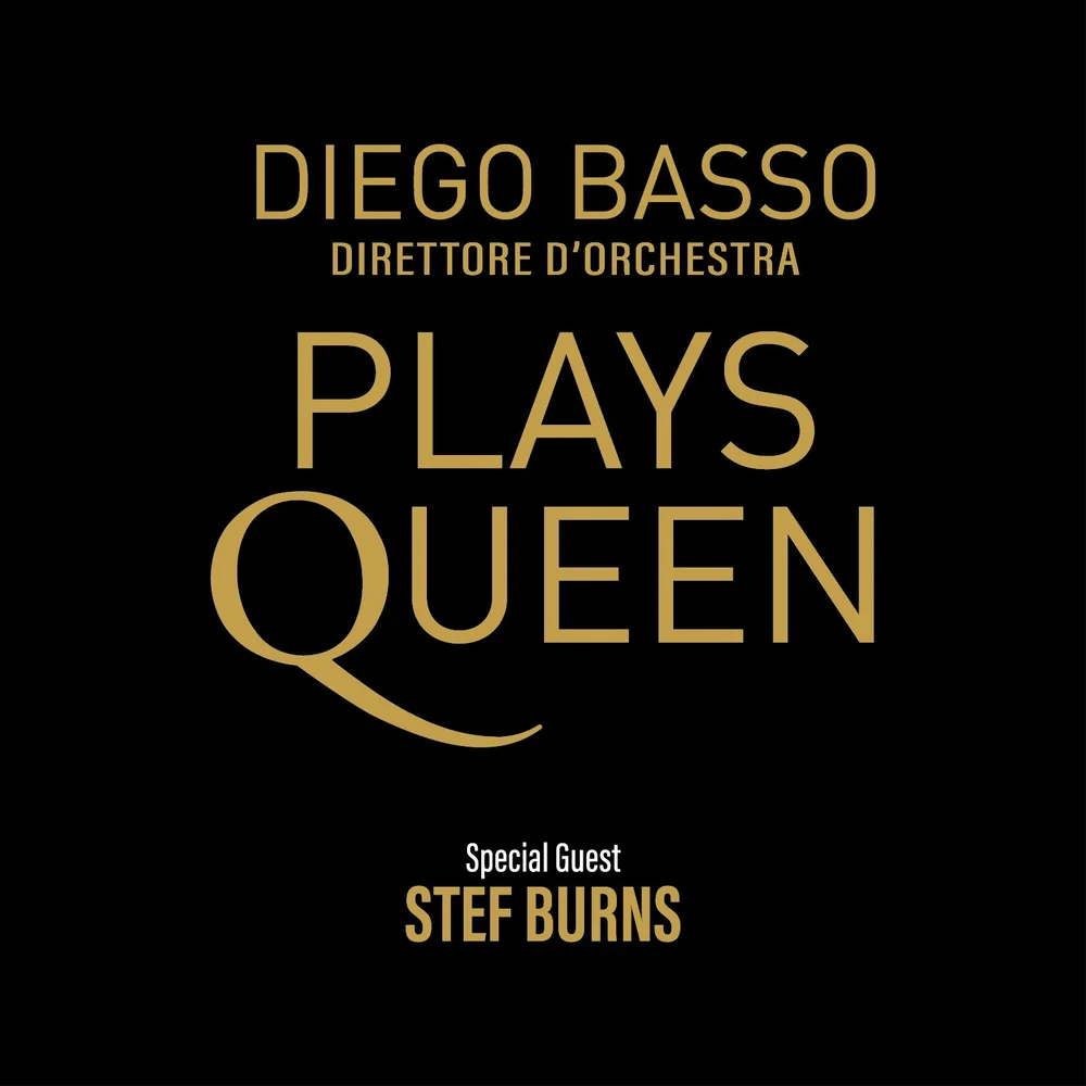 Copertina dell’album Diego Basso Plays Queen